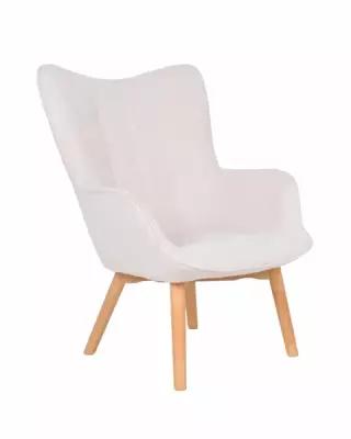 Кресло TRIXETY MARINO, белый искусственный мех