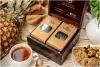 Чай Nargis Шкатулка деревянная 115 гр.* 2, черный