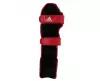 Защита голени и стопы WAKO Super Pro Shin Instep Guards красная (размер XL)