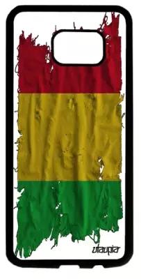 Чехол для Galaxy S7 Edge, "Флаг Мали на ткани" Страна Государственный