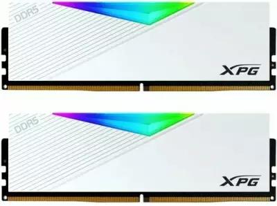Оперативная память 64Gb DDR5 6000MHz ADATA XPG Lancer RGB (2x32Gb KIT) (AX5U6000C3032G-DCLARWH)