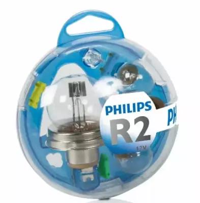 12v Комплект Запасных Ламп Essential Box R2 Philips арт. 55721EBKM