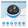 Ночник-проектор Star Master Звездное небо 012-1361, 2.6 Вт, цвет арматуры: синий, цвет плафона: бесцветный