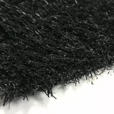 Искусственный газон в рулоне для декора 2x3 м Domo Premium Color Deco 20, черный, высота ворса 20 мм. Искусственная трава