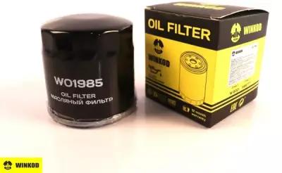 Фильтр масляный WO1985 аналог MANN FILTER W6021 для Chevrolet Spark, Aveo, Cobalt, Ravon Gentra, R2, R4