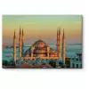 Модульная картина Голубая мечеть в закатных лучах, Стамбул 150x100