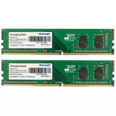 Оперативная память Patriot Memory SL 8 ГБ (4 ГБ x 2 шт.) DDR4 2400 МГц DIMM CL17 PSD48G2400K