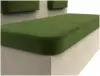 Кухонный прямой диван Маккон 2-х местный, зеленый; бежевый