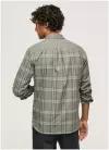 рубашка для мужчин, Pepe Jeans London, модель: PM307743, цвет: зеленый, размер: 52(XL)