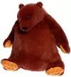 Мягкая игрушка «Медведь лежачий», цвет темно-коричневый, 105 см