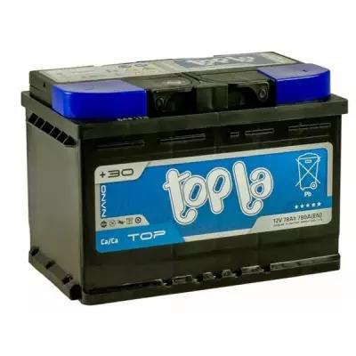 Аккумуляторы для легковых автомобилей TOPLA Аккумуляторная батарея TOPLA 6СТ-78L Top Sealed обратной полярности (118678)