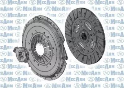 MECARM MK10288 Комплект сцепления VAG FABIA 17- 1.4TDI диск+корзина+подш