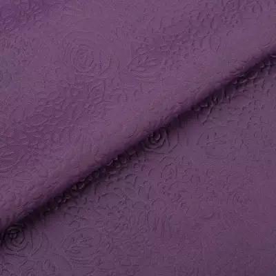 Ткань блузочная Gamma 300+-10 г/м2, 150х150 см, 100% полиэстер, 19-3438 фиолетовый (FSF-05)