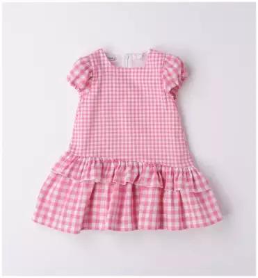 Платье Ido, хлопок, размер 5A, розовый