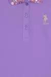 Лонгслив U.S. POLO ASSN., хлопок, размер 10-11 (140-146), фиолетовый