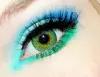 Цветные контактные линзы ALEX LINZA (EOS), briller-green, 0 / 14.5 / 8.8, 2шт