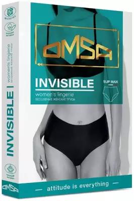 Omsa бесшовные женские трусы (Invisible 2233-01SS Slip Maxi) Avorio 52 (2XL)