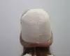 Шапка-ушанка женская Мария, мех импортной норки комбинированная с ангорой, цвет - капучино, 59 размер