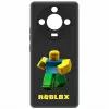 Чехол-накладка Krutoff Soft Case Roblox-Классический Нуб для Realme 11 Pro черный