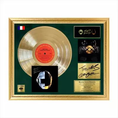 Daft Punk виниловая пластинка в рамке