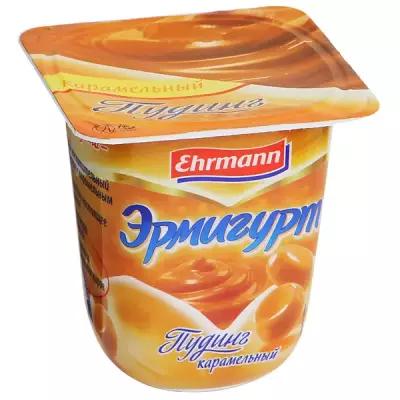 Пудинг со вкусом карамели Эрмигурт 3% ТМ Ehrmann (Эрманн)