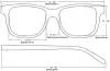 Готовые очки для зрения с диоптриями -2.50 футляр