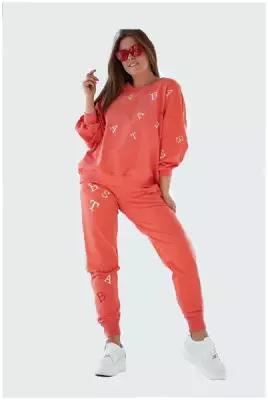 Спортивный костюм женский Bastet 2226 размер S цвет коралловый
