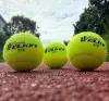 Мяч для тенниса в наборе 3 штуки, лапта игра, мяч для собак жесткий, большой теннис