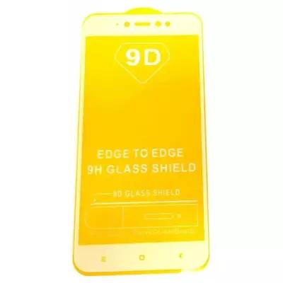 Защитное стекло "Полное покрытие" для Xiaomi Redmi Note 5A Prime/Note 5A Белое
