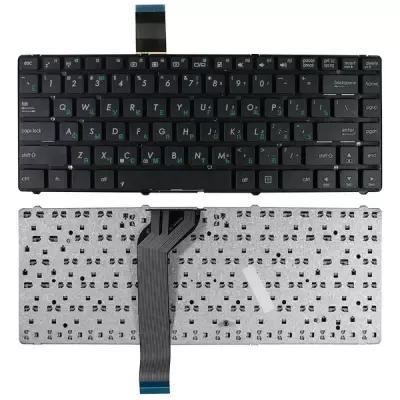 Клавиатура для ноутбука Asus K45 U46 U44 черная без рамки