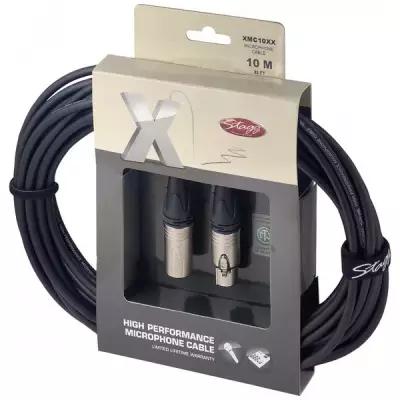 Микрофонный кабель XLR-XLR STAGG XMC10XX, 10 м