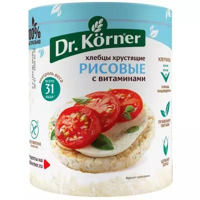Хлебцы рисовые Dr. Korner с витаминами, 100 г