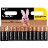 Батарейка Duracell AA, в упаковке: 12 шт