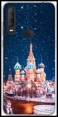 Силиконовый чехол "Москва 1" на Alcatel 1S (2020) / Алкатель 1S (2020)