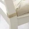 Подушка на стул ИКЕА МАЛИНДА, 40 x 38 см, светло-бежевый