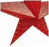 Led-светильник подвесной star 60 см красный