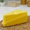 Контейнер для сыра, сырница, 198х106х75 мм., желтый