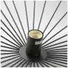 Потолочный светильник Lussole Buffalo GRLSP-9931, E27, 10 Вт, кол-во ламп: 1 шт., цвет арматуры: черный, цвет плафона: черный