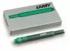 Картридж чернильный для перьевой ручки LAMY T10 зеленый 5 шт/уп. 1611478