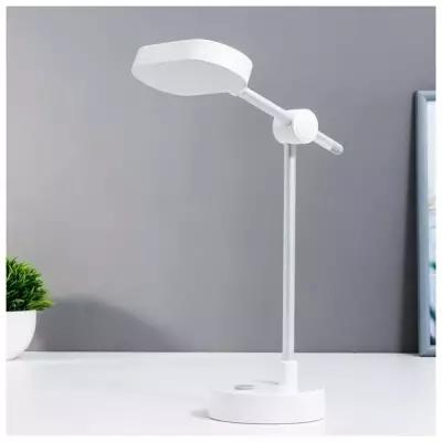 Лампа настольная сенсорная 16484/1WT LED 3,5Вт USB АКБ белый 10х12х37,5 см