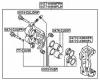 Ремкомплект Тормозного Суппорта Переднего Febest 0475-V45f Febest арт. 0475V45F