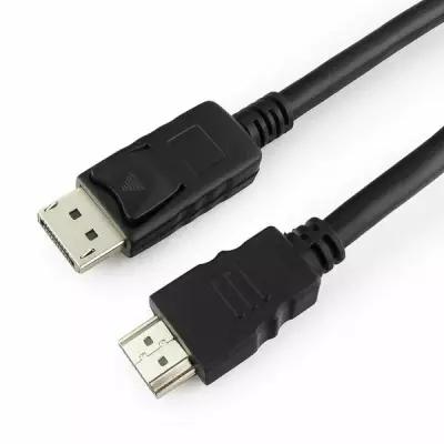 Кабель DisplayPort (M) - HDMI (M), 1м, Bion (BXP-CC-DP-HDMI-010)