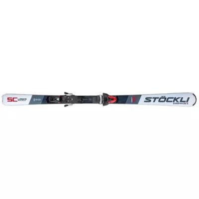 Горные лыжи Stockli Laser SC + SRT 12 Red/Black (170)