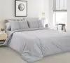 Комплект постельного белья с простыней на резинке 120х200 Ассам, меланж, 1.5-спальный