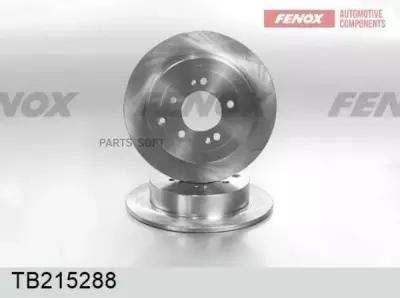 FENOX TB215288 Диск тормозной HYUNDAI TUCSON 15- 302*54.5*5 зад