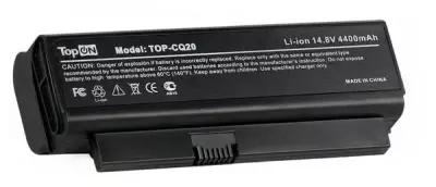 Аккумуляторная батарея усиленная TopON для ноутбука HP Compaq Presario CQ20-130 14.8V (4400mAh)