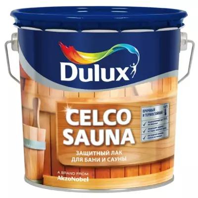 Лак Dulux Celco Sauna 20 водорастворимый