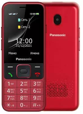Телефон Panasonic KX-TF200, 2 micro SIM, красный