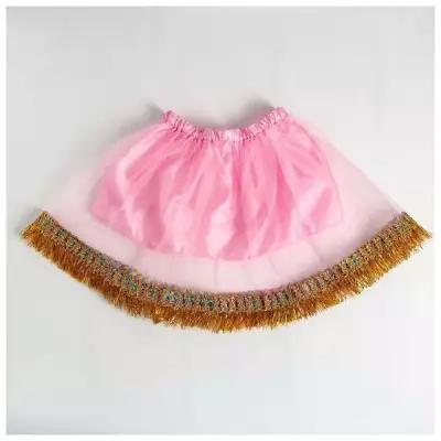--- Карнавальная юбка "Бабочка", цвет розовый