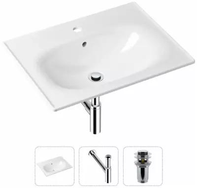 Комплект 3 в 1 Lavinia Boho Bathroom Sink 33312010 (д/к с переливом, сифон №2)